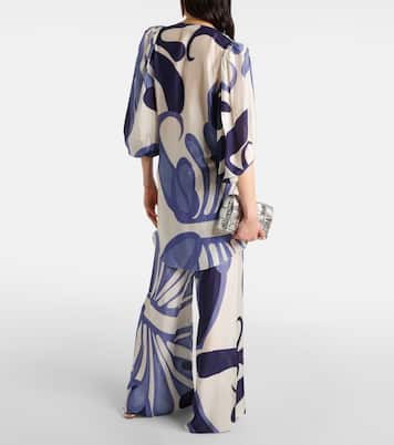 Bedrucktes Hemd Algae | Adriana Degreas