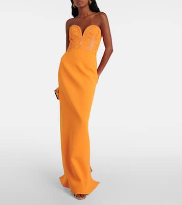 Sirene strapless corset gown | Rebecca Vallance