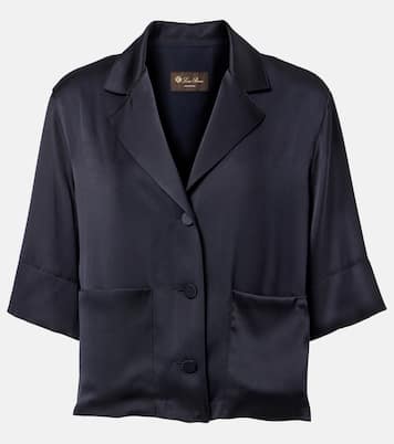 Hemd Jaime aus Seidensatin | Loro Piana