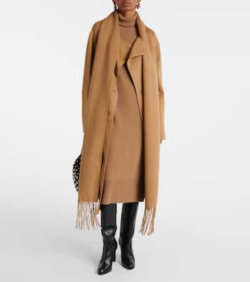 Vestido de cachemir con cuello alto | Joseph
