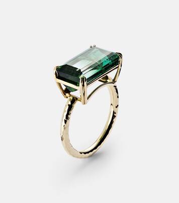 Bague Olivia en or 18 ct et tourmaline | Octavia Elizabeth