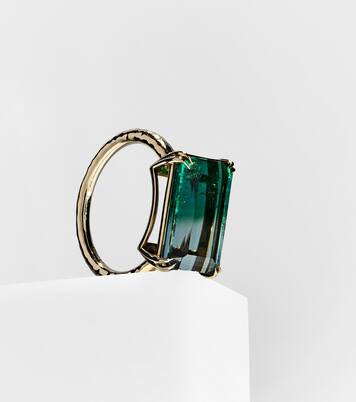 Bague Olivia en or 18 ct et tourmaline | Octavia Elizabeth
