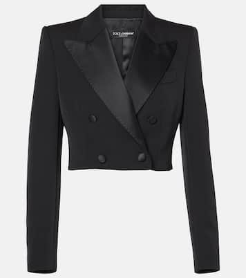 Veste de smoking en coton mélangé | Dolce&Gabbana