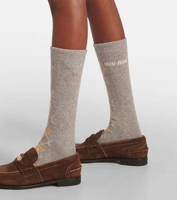 Calzini in misto lana | Miu Miu