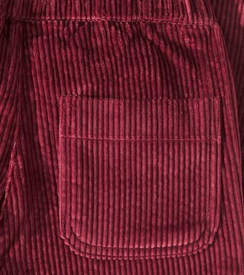 Pantaloni regular Benito in velluto | La Coqueta