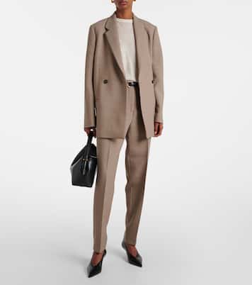 Pantaloni regular a vita bassa | Toteme