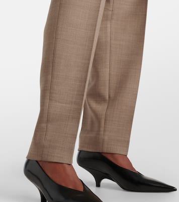 Pantaloni regular a vita bassa | Toteme