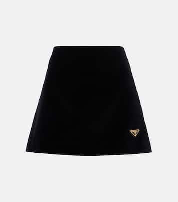 Minifalda de algodón | Prada