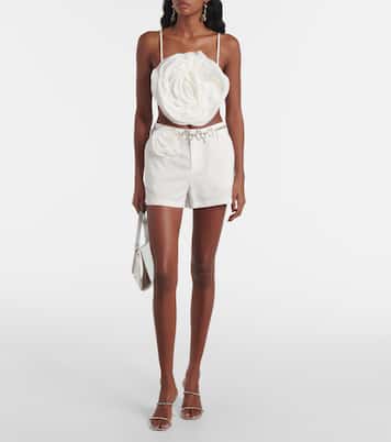 Top raccourci à fleurs | Blumarine
