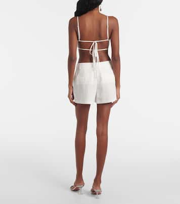 Top raccourci à fleurs | Blumarine