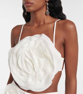 Top raccourci à fleurs | Blumarine