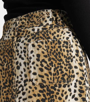 Minifalda de algodón estampada | Blumarine
