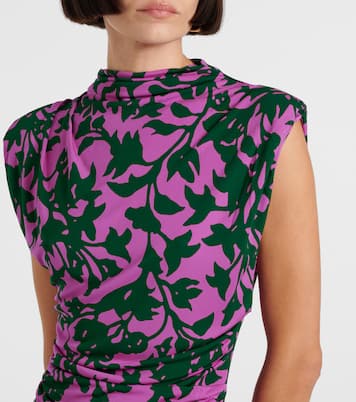Aviel printed midi dress | Diane von Furstenberg