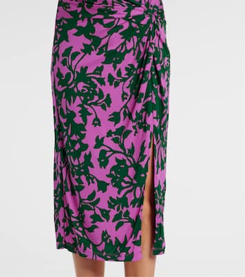 Aviel printed midi dress | Diane von Furstenberg
