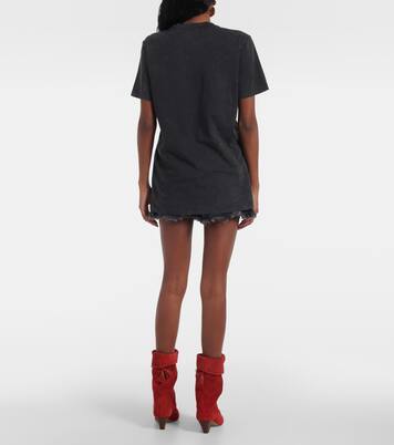 T-shirt Zoeline en coton à logo | Marant Etoile