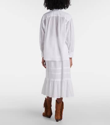 Camicia pigiama Etoile in misto cotone | Marant Etoile