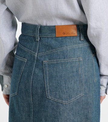 Jupe Joanne en jean | Loro Piana