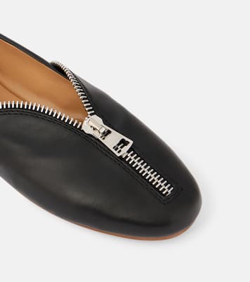 Ballerine Biker in pelle | JW Anderson