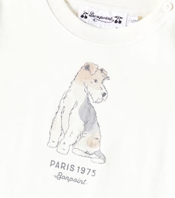 Bebé - camiseta Tom de algodón estampada | Bonpoint