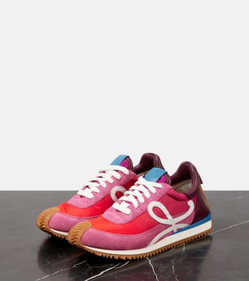 Sneakers Flow Runner 2.0 mit Veloursleder | Loewe