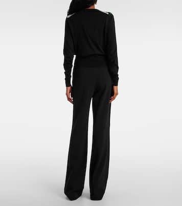 Cardigan in seta con stampa floreale | Dolce&Gabbana