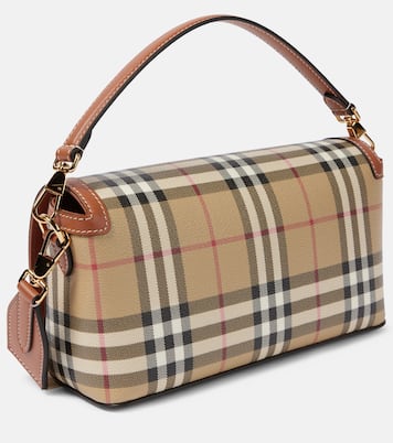 Schultertasche Note Burberry Check Small | Burberry