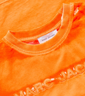 Camiseta de jersey de algodón con logo | Marc Jacobs Kids