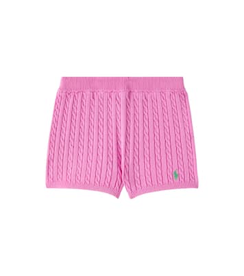 Shorts in cotone a trecce | Polo Ralph Lauren Kids