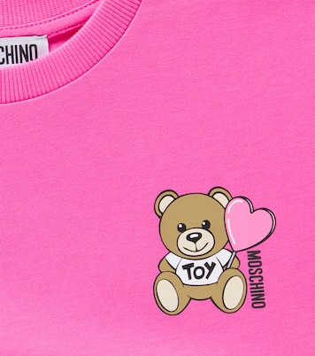 Camiseta Teddy Bear en jersey de algodón | Moschino Kids
