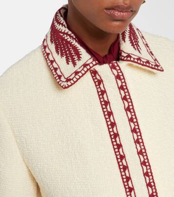Embroidered wool bouclé jacket | Etro
