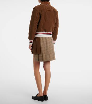 Daunenjacke Wale aus Baumwoll-Cord | Thom Browne