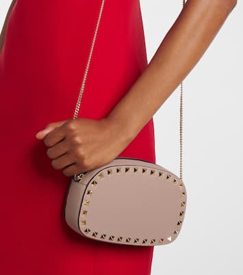 Borsa a spalla Rockstud Mini in pelle | Valentino Garavani