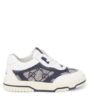 Sneakers GG aus Canvas mit Leder | Gucci Kids