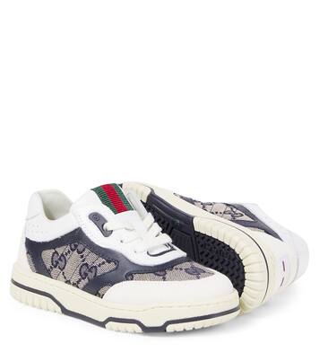 Sneakers GG aus Canvas mit Leder | Gucci Kids