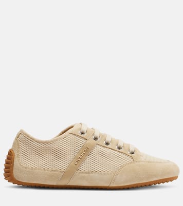 Suede-trimmed sneakers | Givenchy