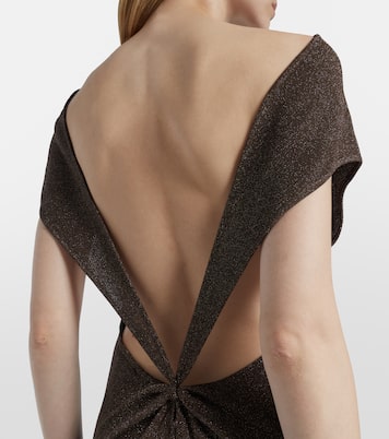 Abito lungo Eschimo con scollo a barchetta | Max Mara