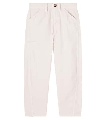 Pantalones de pana de algodón | Brunello Cucinelli Kids