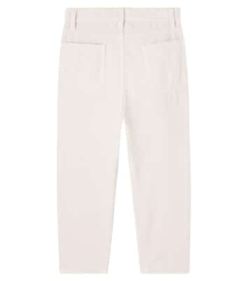 Pantalones de pana de algodón | Brunello Cucinelli Kids