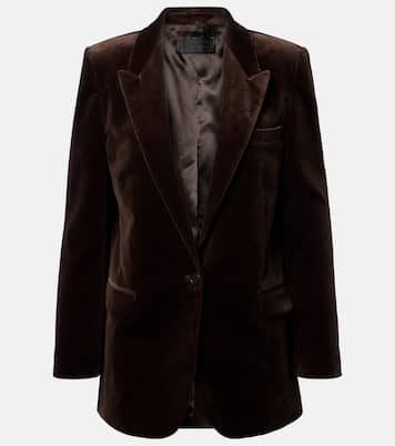 Diane velvet blazer | Nili Lotan