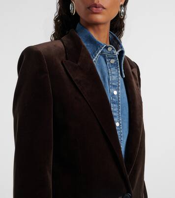 Diane velvet blazer | Nili Lotan