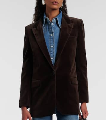 Diane velvet blazer | Nili Lotan