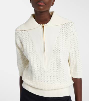 Arney open-knit half-zip sweater | Varley