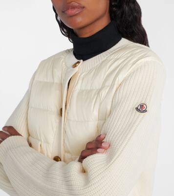 Cardigan imbottito in maglia | Moncler