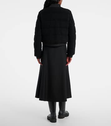 Daunenjacke Blandy aus Tweed | Moncler