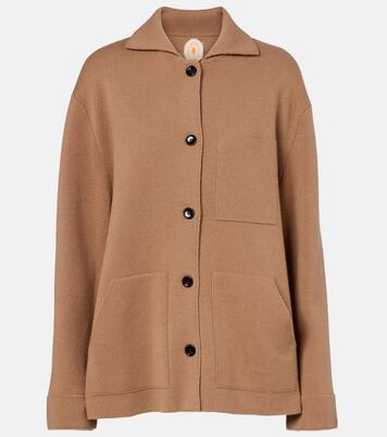 Wool and cashmere jacket | Jardin des Orangers
