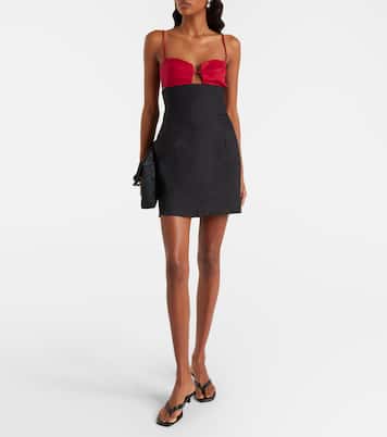 Soline linen minidress | Cala de la Cruz