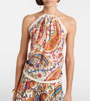 Bedrucktes Top aus Seide | Etro