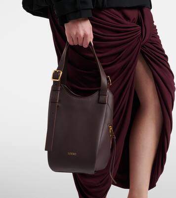 Hammock Flip Medium leather tote bag | Loewe