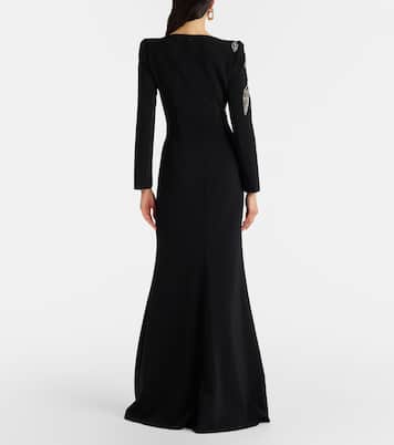 Slipper Orchid embellished gown | Jenny Packham