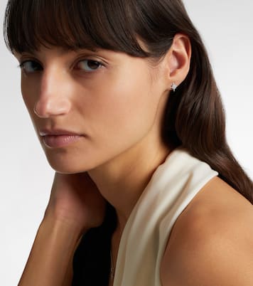 Ohrringe Northern Star aus 14kt Weißgold mit Diamanten | Stone and Strand